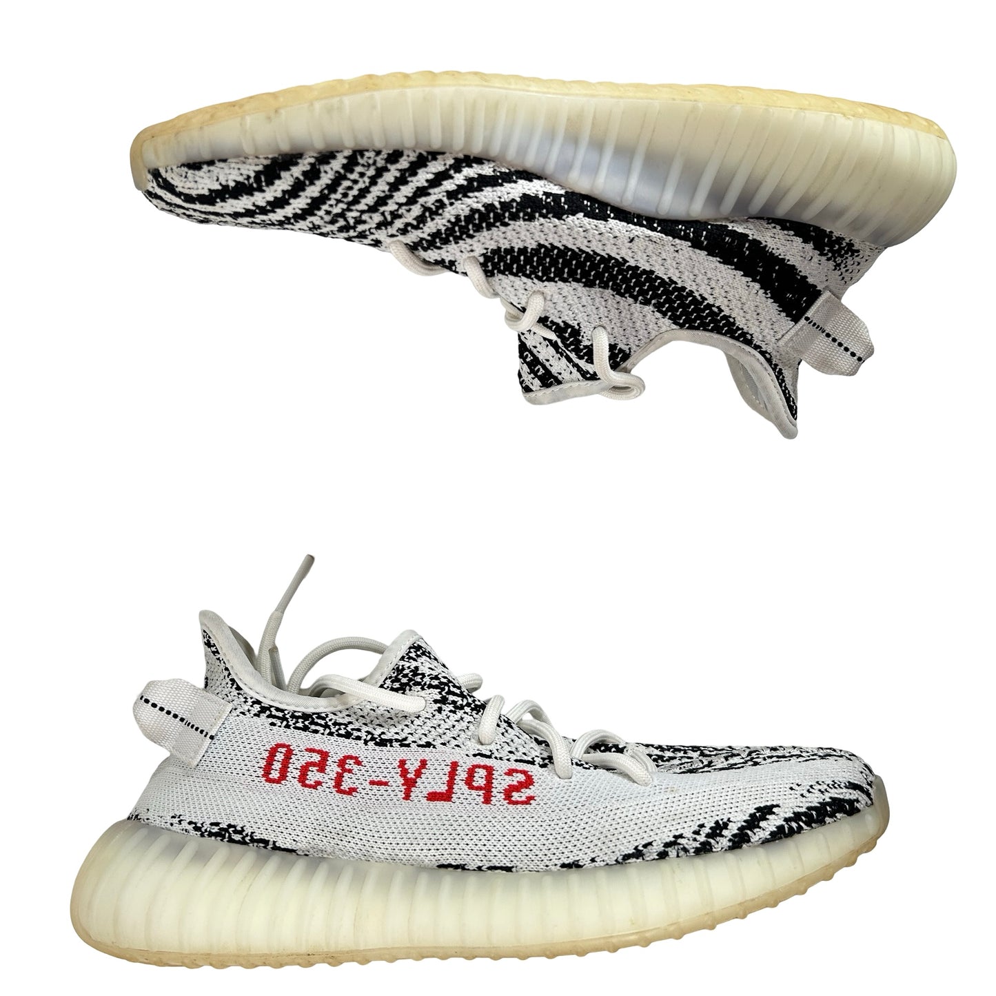 CP9654 Yeezy 350 V2 Zebra [USED] - 7 M (Used)