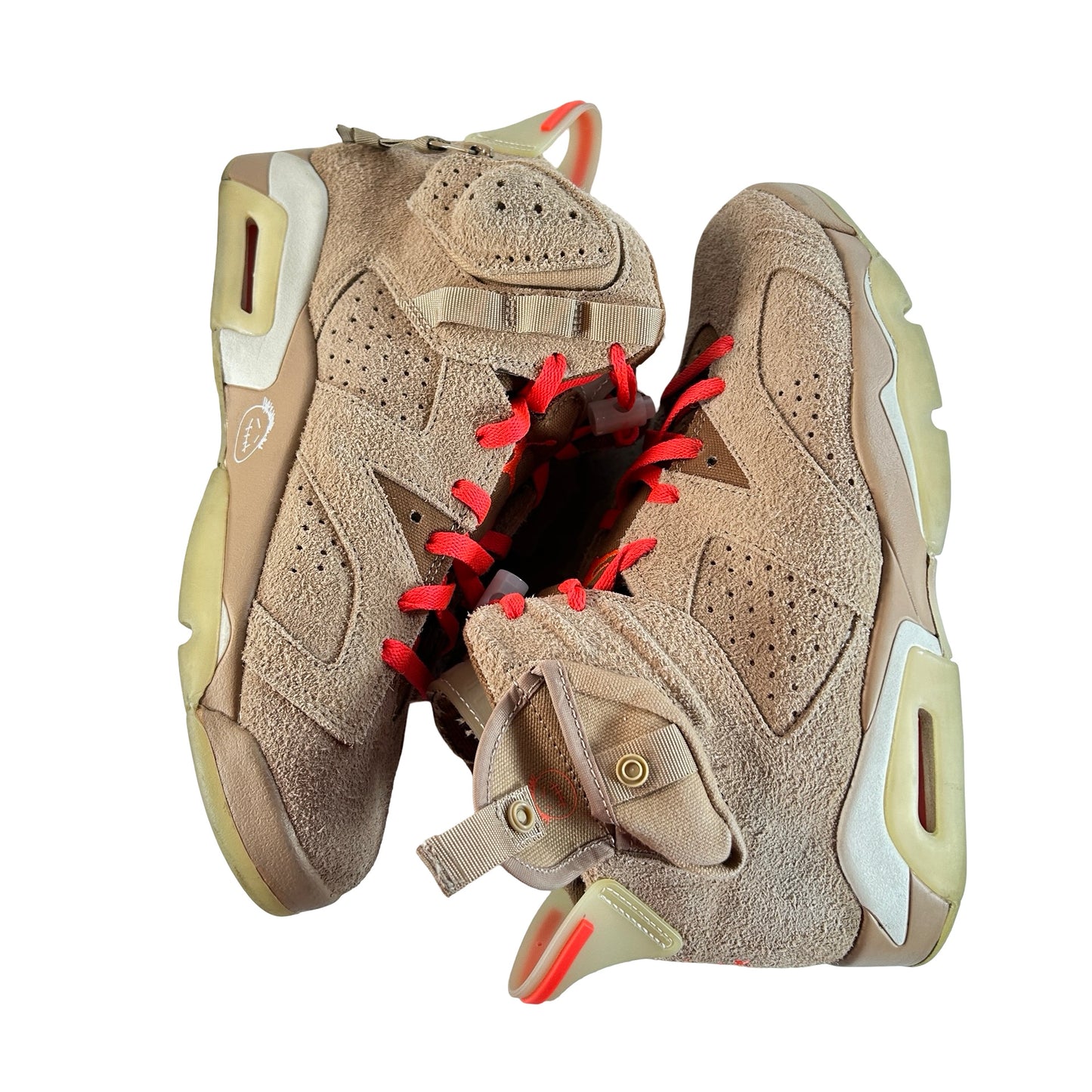 DH0690 200 Jordan 6 Retro Travis Scott British Khaki [USED] - 8.5 M (Used8)