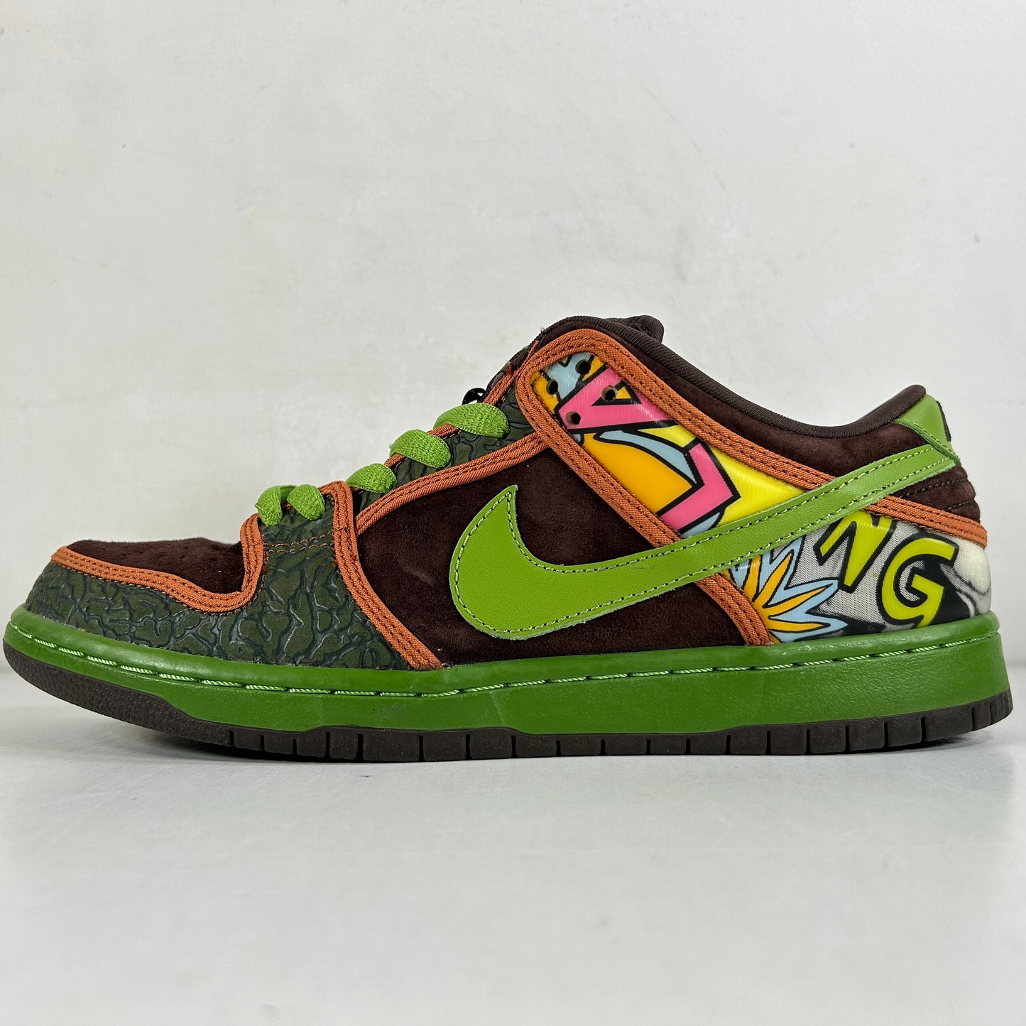 789841 332 Nike SB Dunk Low De La Soul (2015) [USED] - 9.5 M (Used) (No Box)