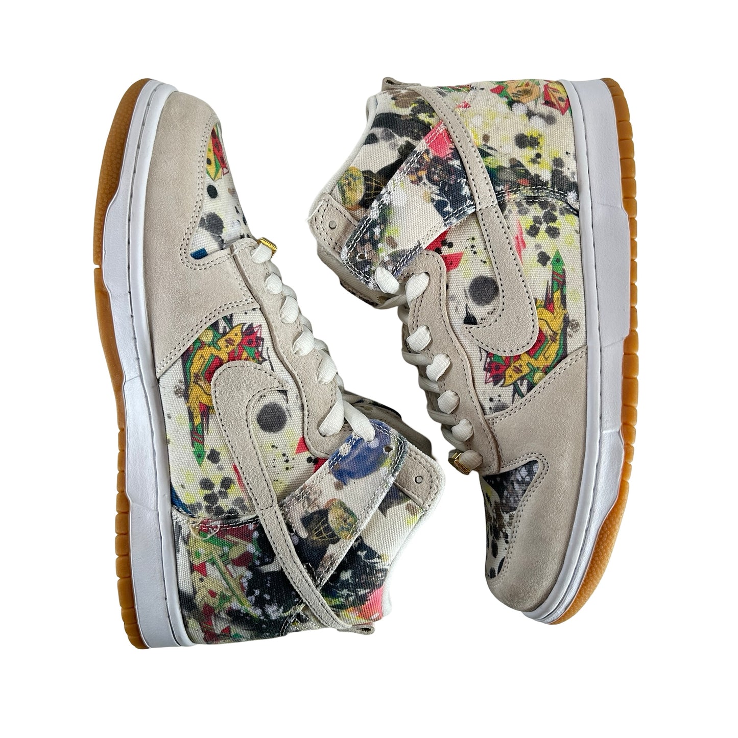 FD8779 100 Nike SB Dunk High Supreme Rammellzee [USED] - 9.5 M (Used2)