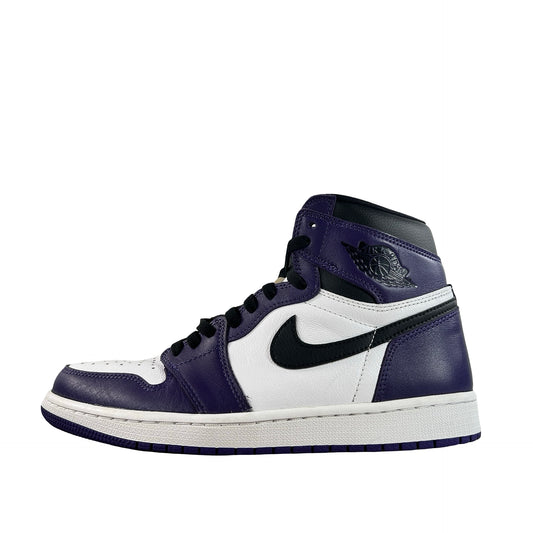 555088 500 Jordan 1 Court Purple [USED] - 9 M (Used5)