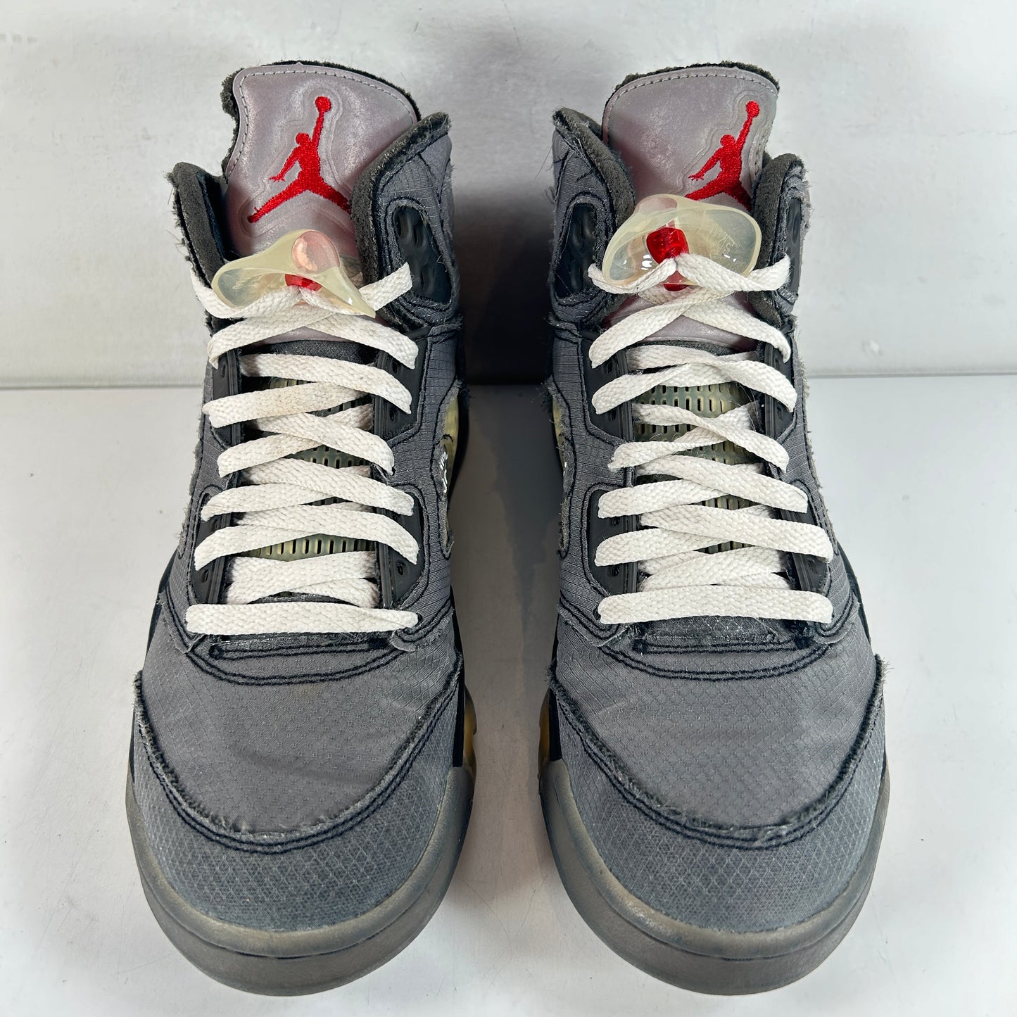 CT8480 001 Jordan 5 Off-White Black [USED] - 8 M (Used3)