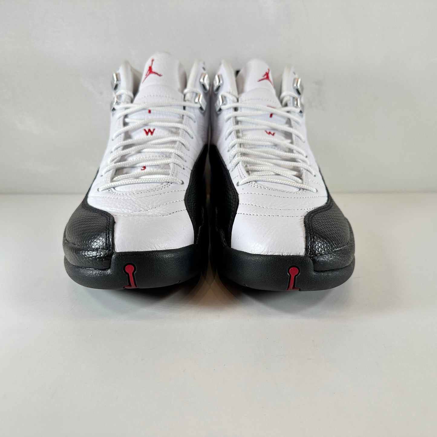 CT8013 162 Air Jordan 12 Red Taxi [USED] -10 M (Used)