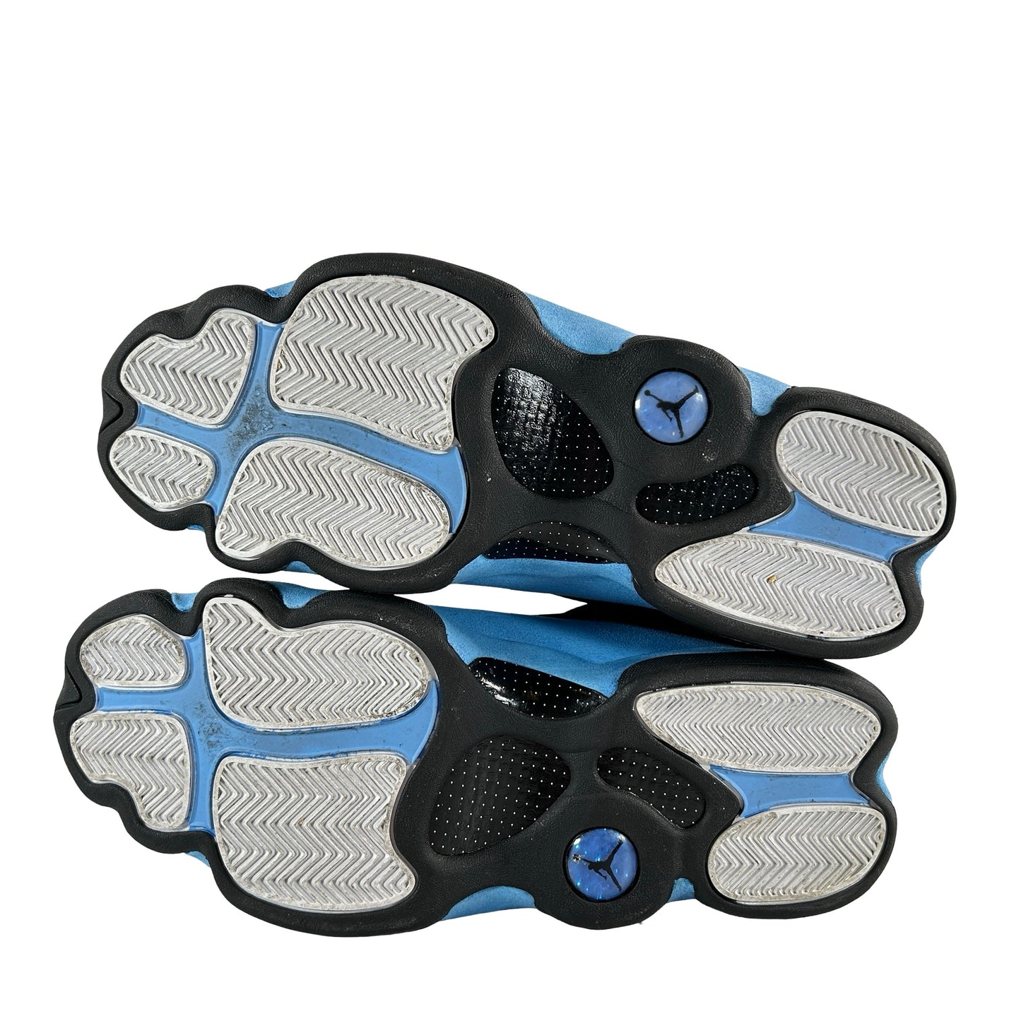 DJ5982 041 Jordan 13 Retro Black University Blue [USED] - 13 M (Used) (Replace Box)