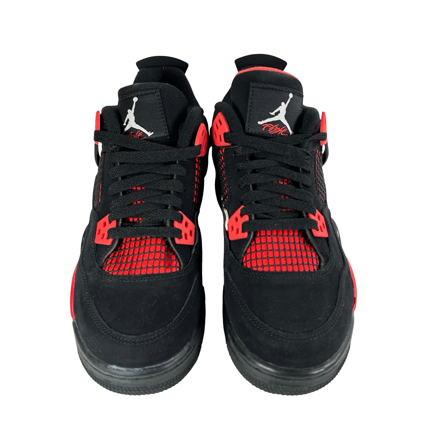 408452 016 Jordan 4 Retro Red Thunder (GS) [CONDITIONAL] - 7 Y (Factory Defect Left Foot)