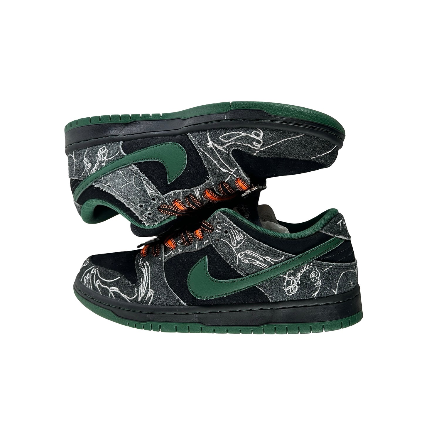 HF7743 001 Nike SB Dunk Low There Skateboards [USED] - 7.5 M (Used)