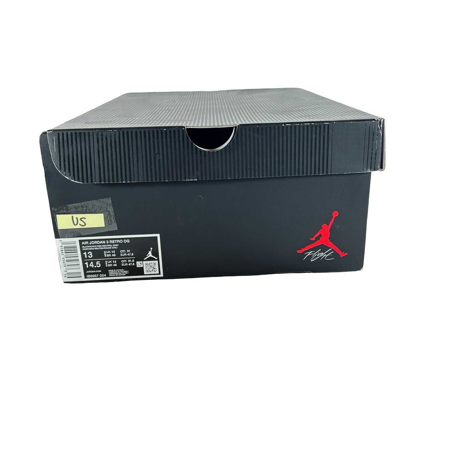 IB8967 004 Jordan 3 Retro OG Rare Air [USED] - 13 M (Used5)