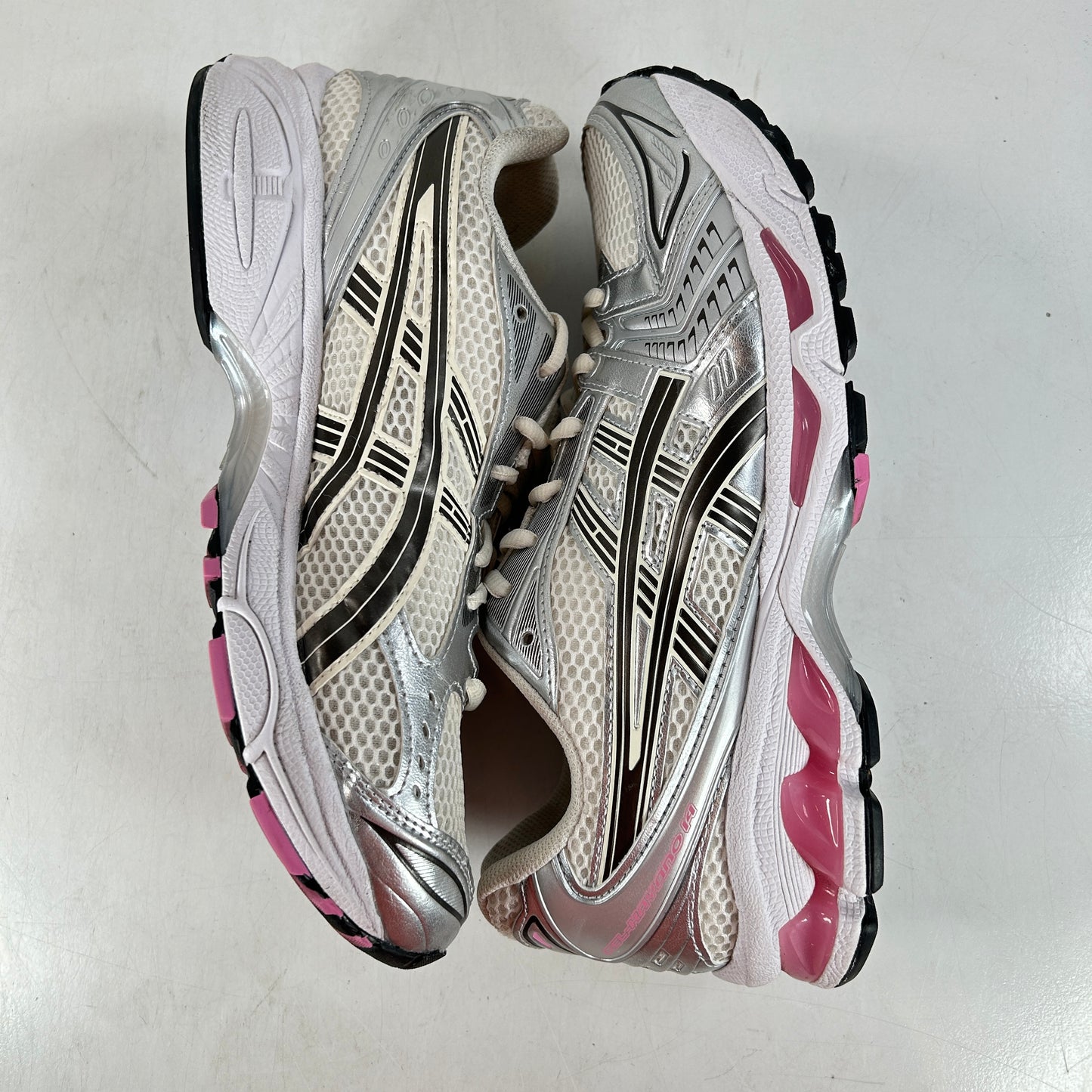 1203A537 103 ASICS GEL-Kayano 14 Cream Sweet Pink (Women's) [USED] - 10 W / 8.5 M (Used)