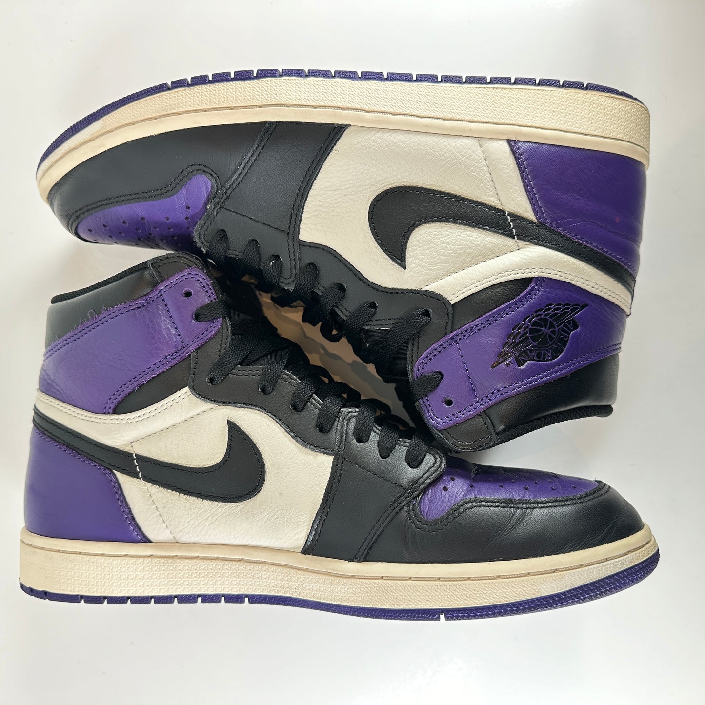 555088 501 Jordan 1 Court Purple [USED] - 11 M (Used)