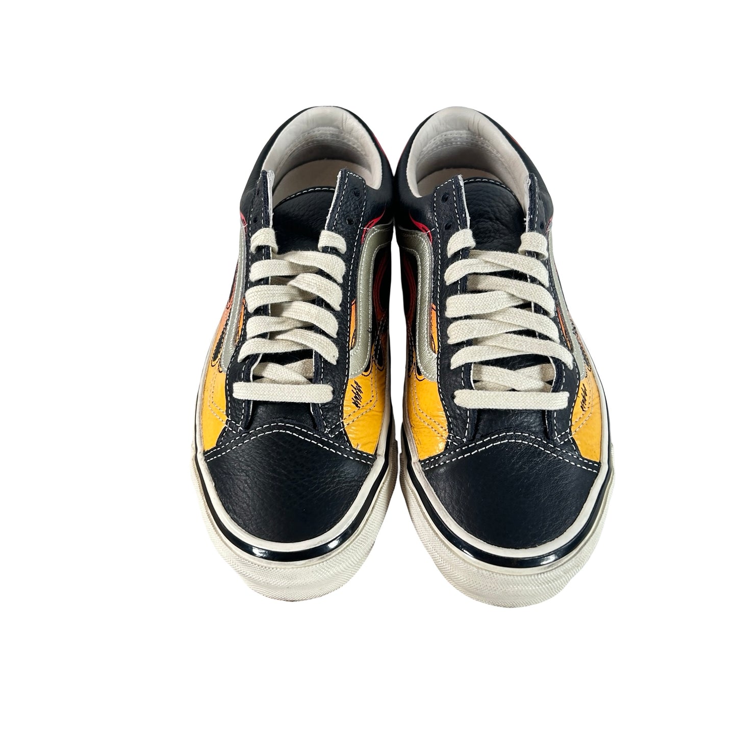 VN000D9RCJK Vans LX Old Skool Archive Flame Black [USED] - 7.5 M (Used)