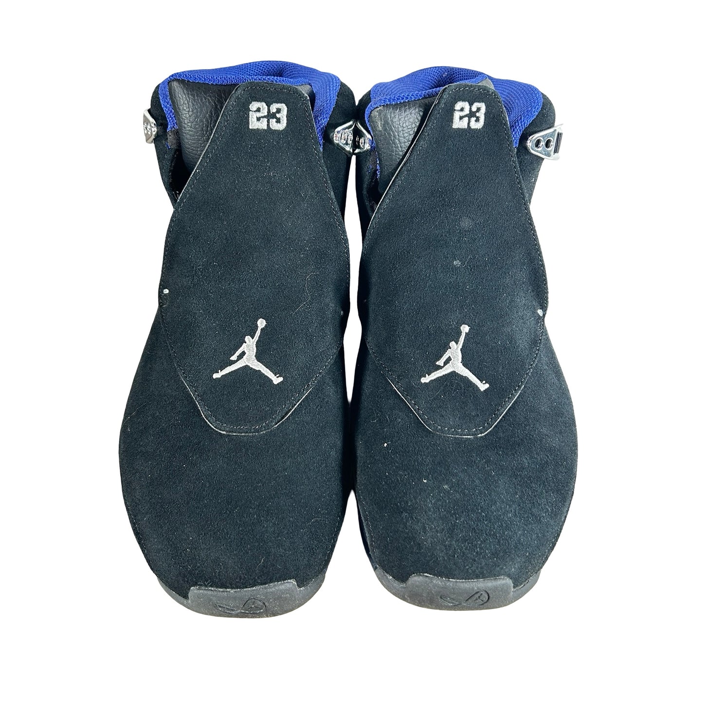 AA2494 007 Jordan 18 Retro Black Sport Royal (2018) [USED] - 12 M (Used)