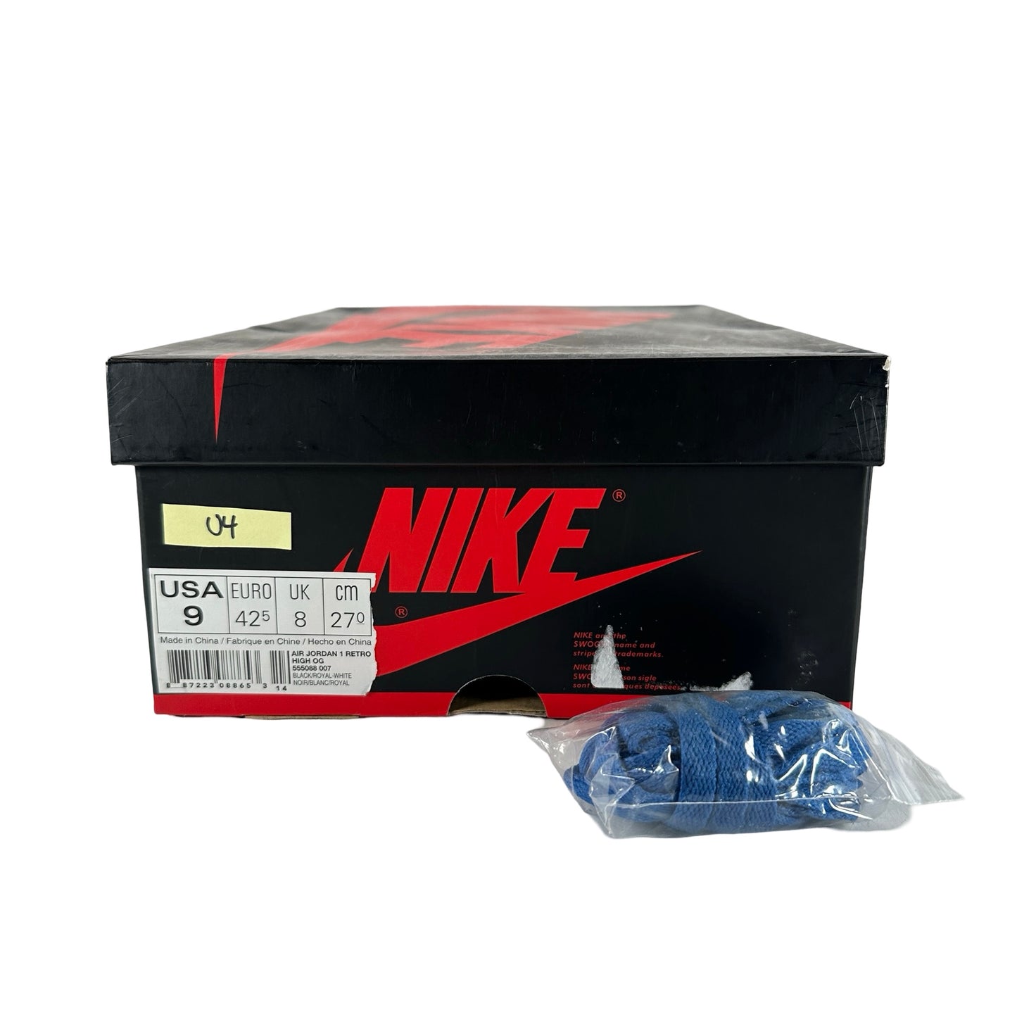 555088 007 Jordan 1 Royal (2017) [USED] - 9 M (Used4)
