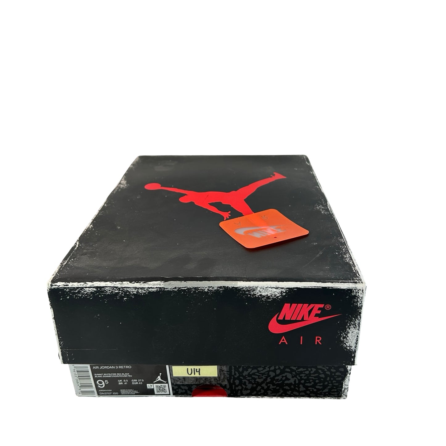 DN3707 100 Jordan 3 Retro White Cement Reimagined [USED] - 9.5 M (Used14)