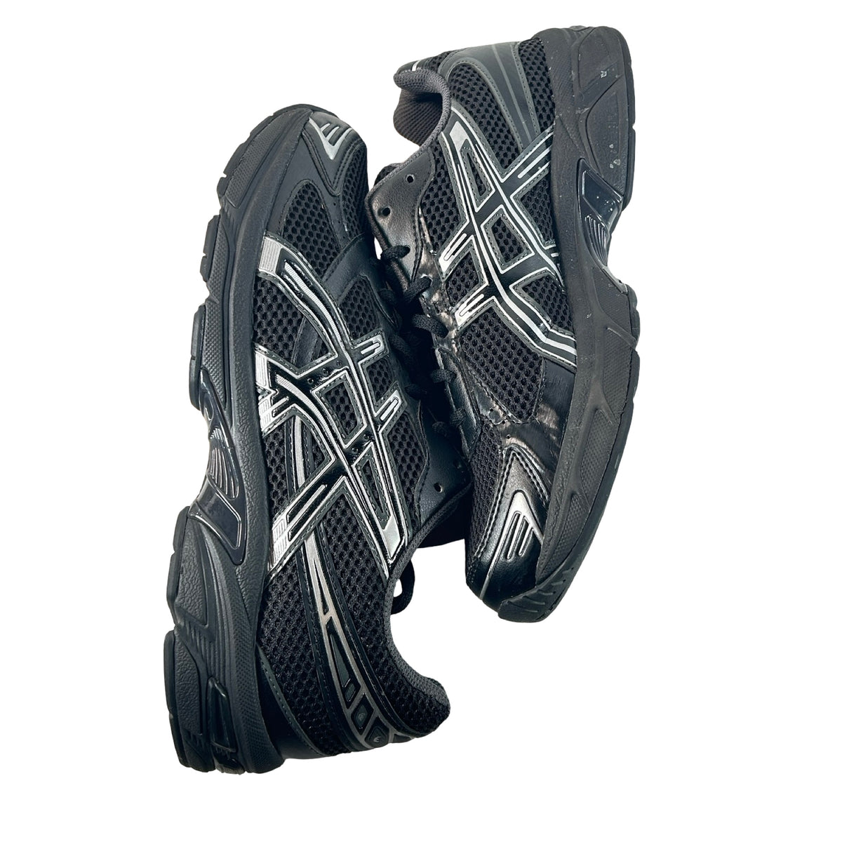 1201A906 001 ASICS Gel-1130 Black Pure Silver [USED] - 10 M (Used)