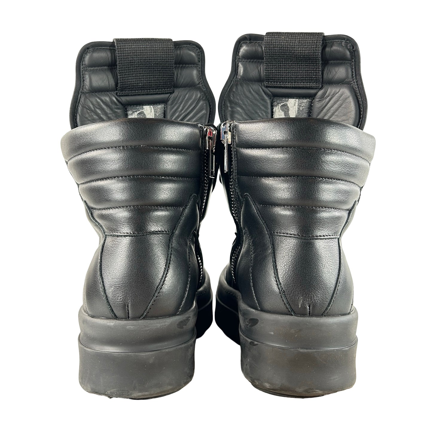 RU01F2868 LCO Rick Owens Megabumper Geobasket Black [USED] - EU 42 (Used)