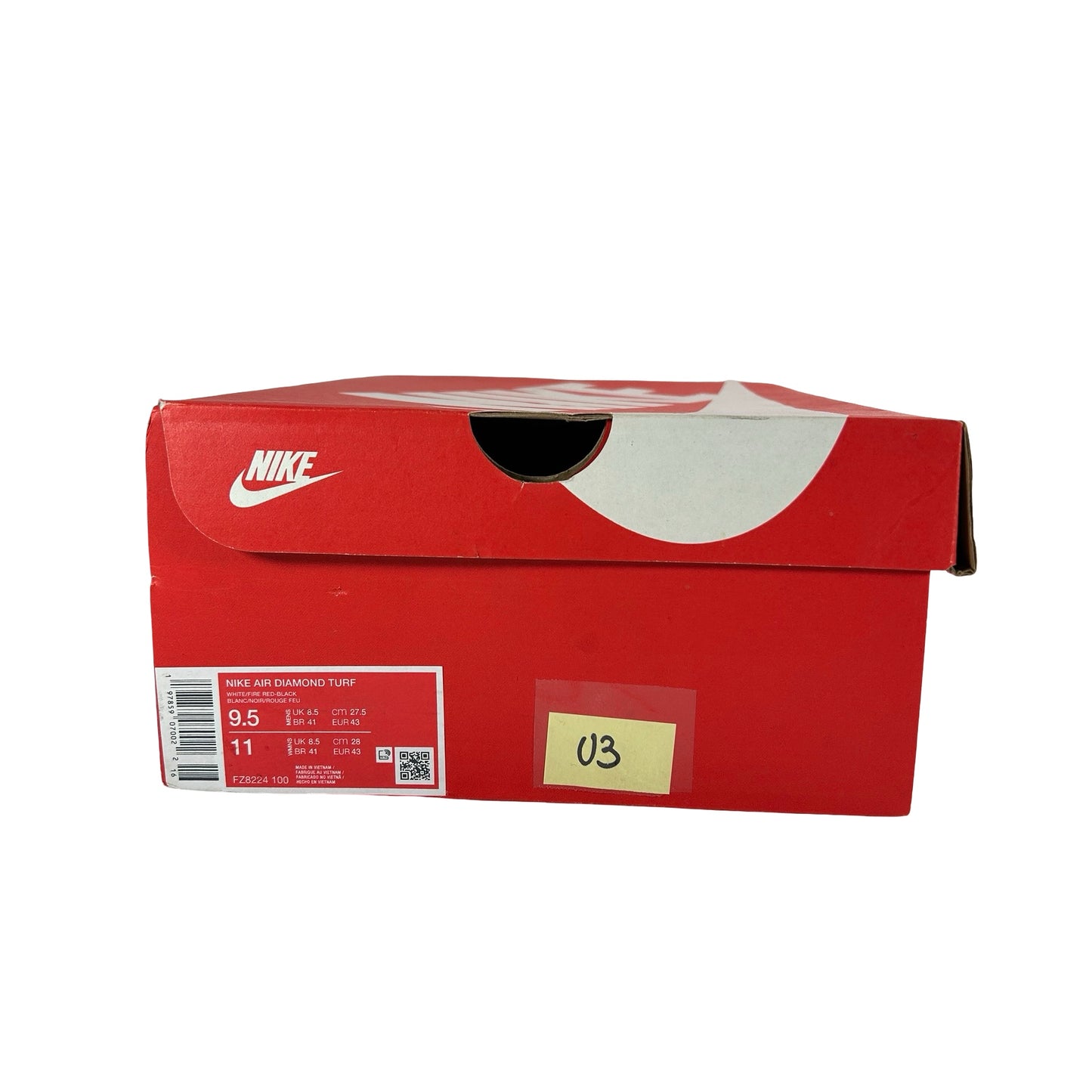 FZ8224 100 Nike Air Diamond Turf 49ers (2025) [USED] - 9.5 M (Used3)