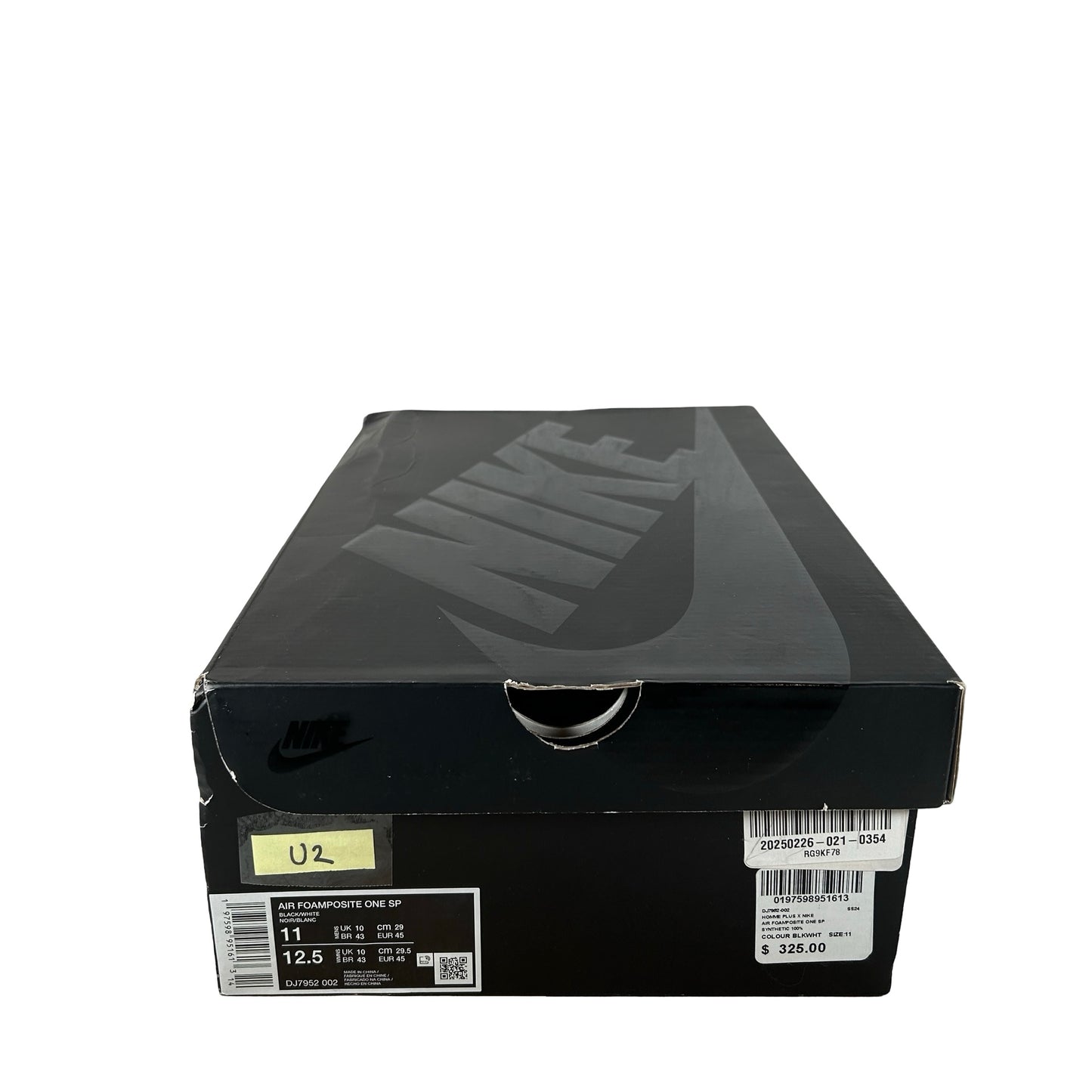 DJ7952 002 Nike Foamposite One SP Comme des Garcons Homme Plus Cat Eye [USED] - 11 M (Used2)