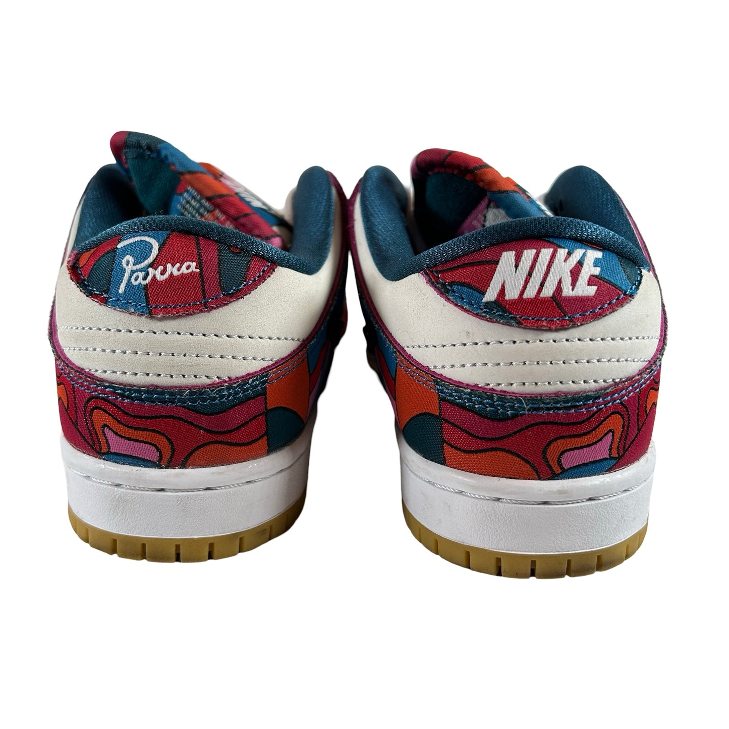 DH7695 600 Nike SB Dunk Low Pro Parra Abstract Art (2021) [USED] - 5 M (Used)