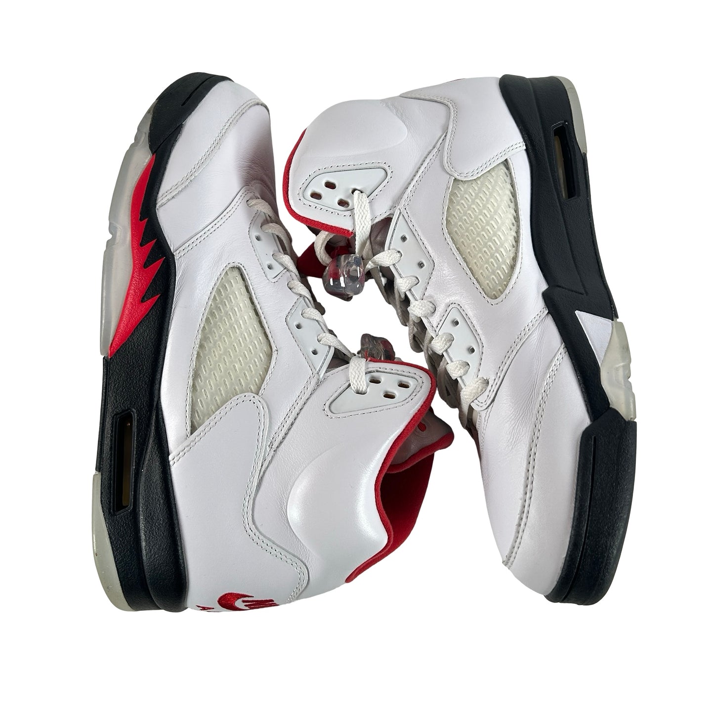 DA1911 102 Jordan 5 Retro Fire Red Silver Tongue (2020) [USED] - 11.5 M (Used)