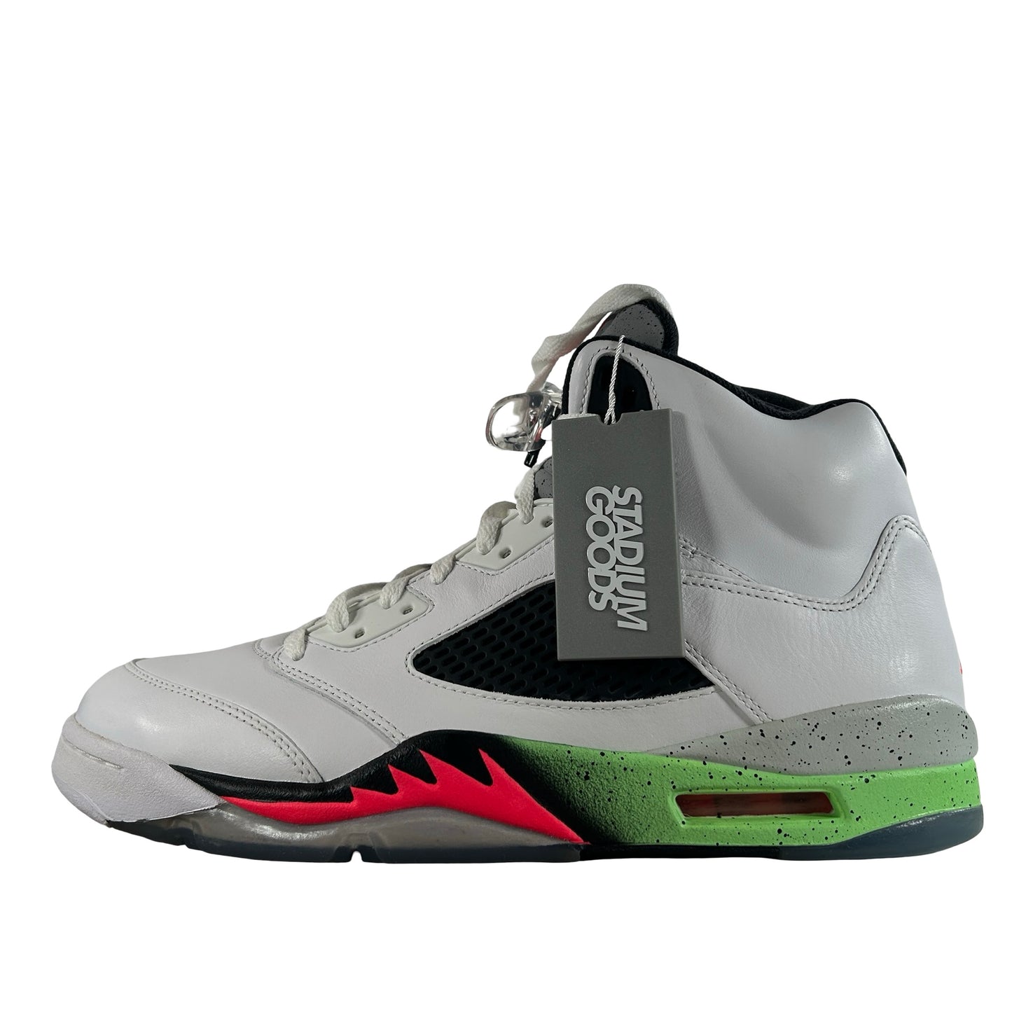 136027 115 Jordan 5 Retro Poison Green [USED] - 11.5 M (VVNDS)