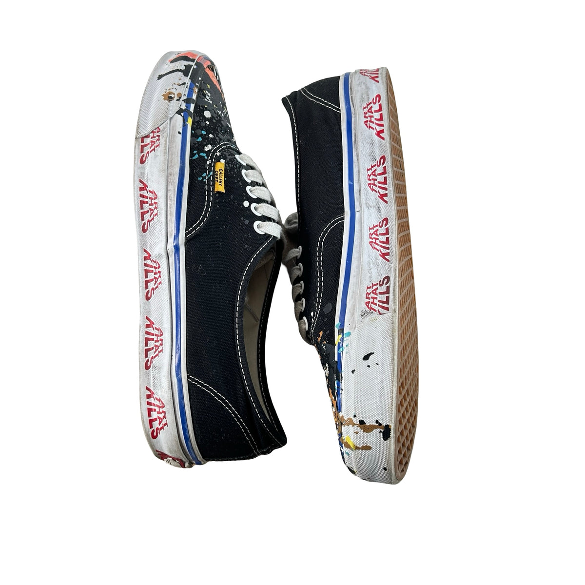 VN000EEUBLA Vans Authentic Reissue 44 Gallery Dept. Art That Kills Black [USED] - 12 M (Used3)