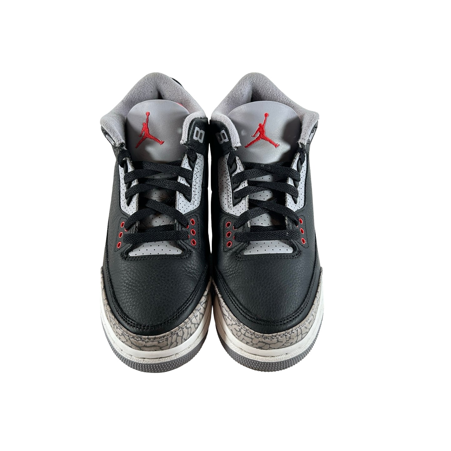 DM0967 010 Jordan 3 Retro Black Cement (2024) (GS) [USED] - 6.5 Y (Used2) (No Box2)