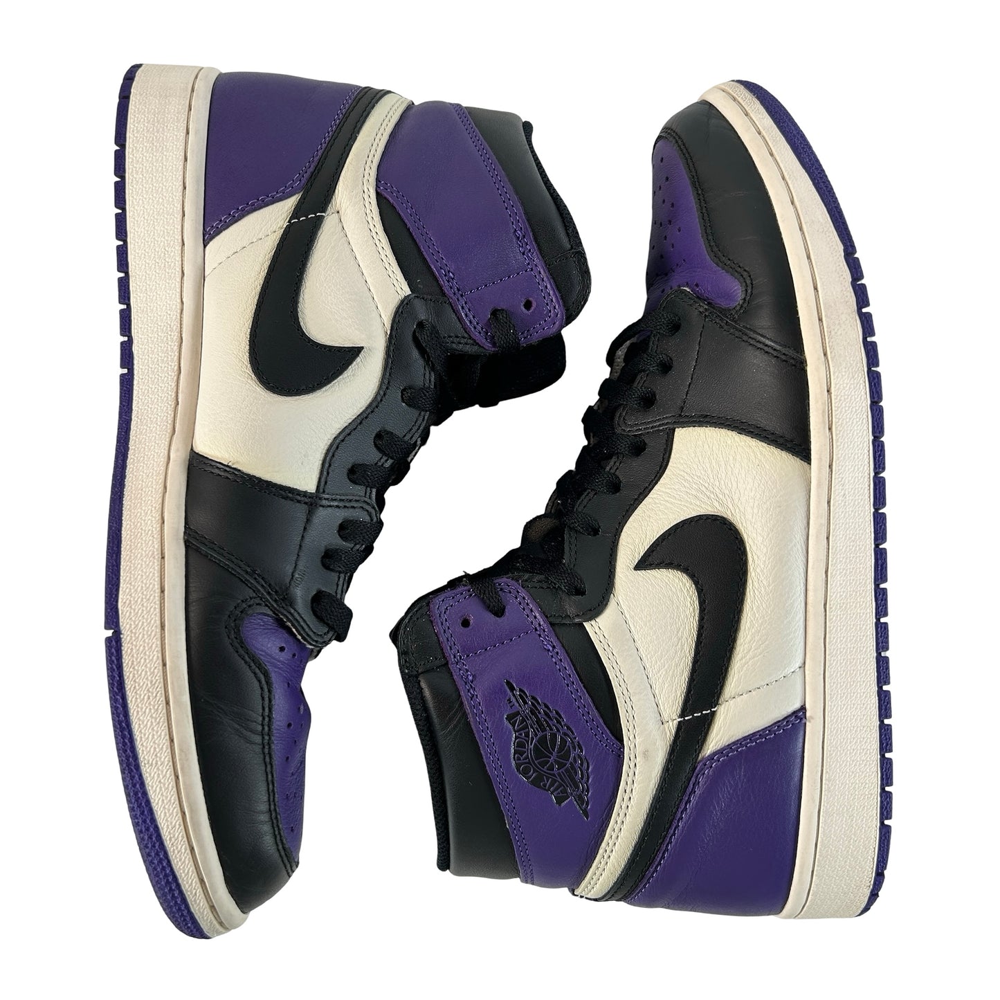 555088 501 Jordan 1 Court Purple [USED] - 12 M (Used) (No Box)