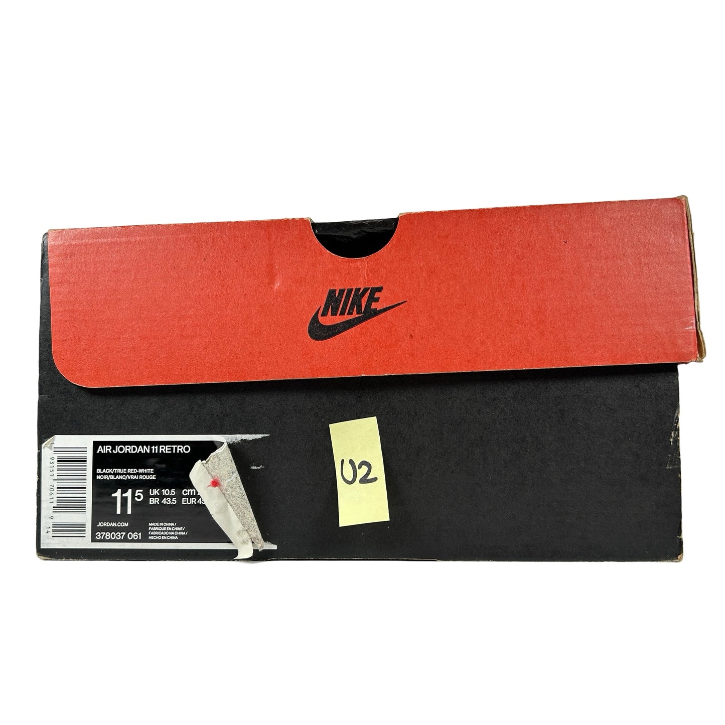378037 061 Jordan 11 Bred (2019) [USED] - 11.5 M (Used2)