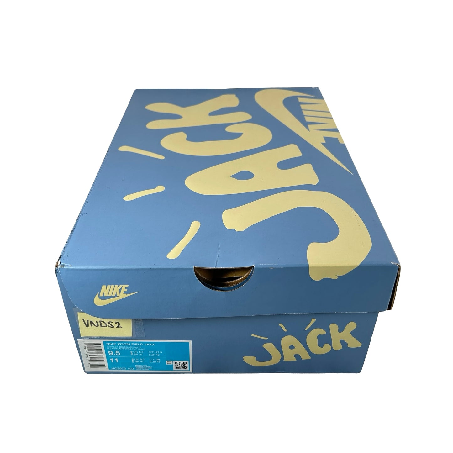 HQ3073 100 Nike Zoom Field Jaxx Travis Scott Light Chocolate [USED] - 9.5 M (VNDS2)