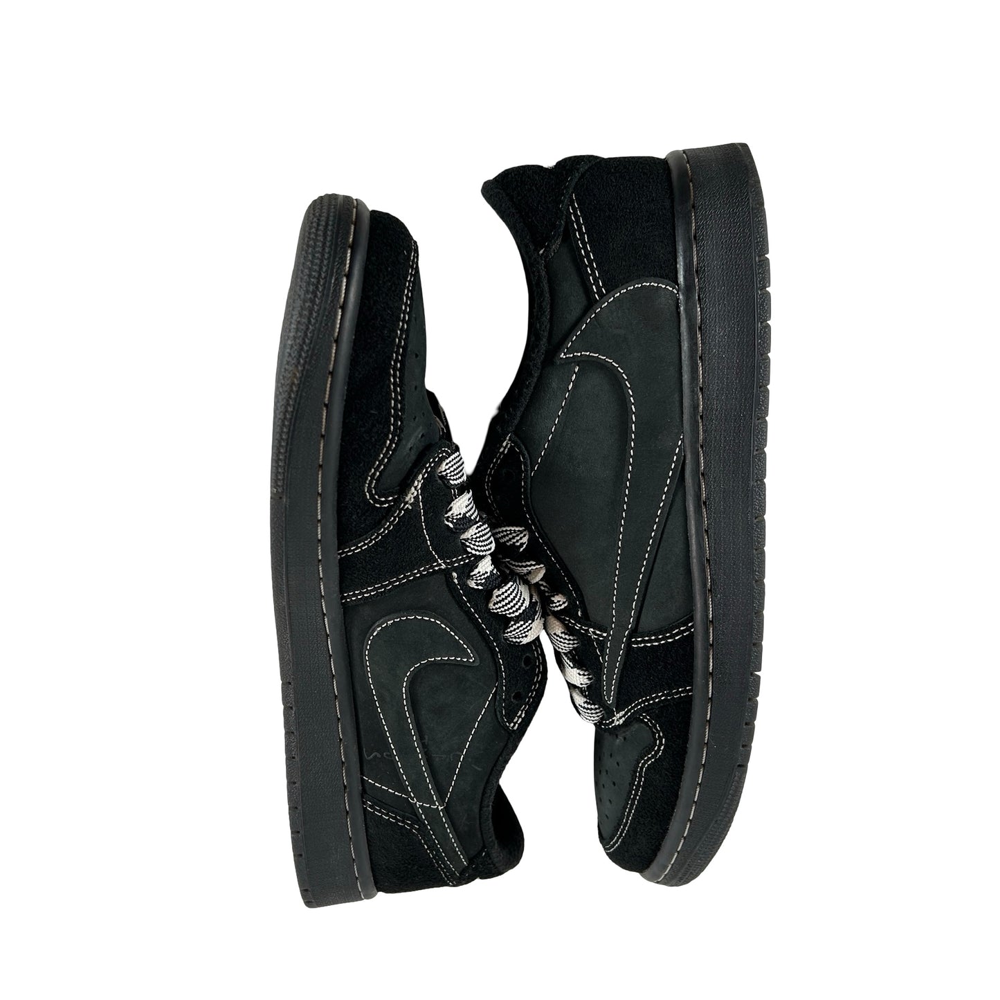 DM7866 001 Jordan 1 Retro Low OG SP Travis Scott Black Phantom [USED] - 9 M (Used6)