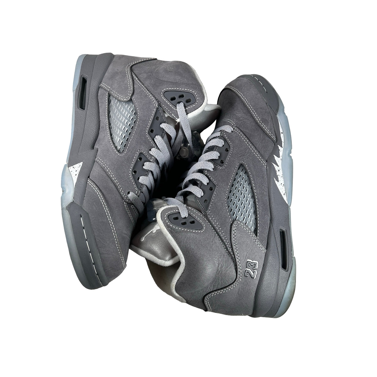440888 002 Air Jordan 5 Retro Wolf Grey (2026) (GS) [USED] - 7 Y (Used3)