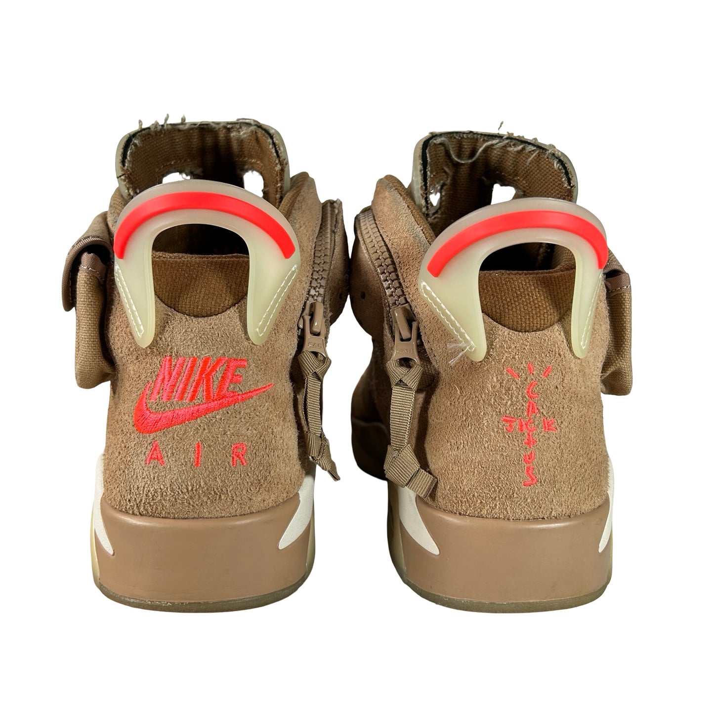 DH0690 200 Jordan 6 Retro Travis Scott British Khaki [USED] - 9 M (Used11)