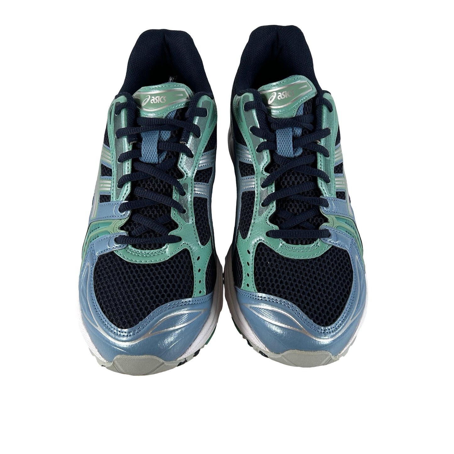 1201A019 402 ASICS Gel-Kayano 14 Midnight Blue Pure Silver Aqua [USED] - 11 M (Used) (Replace Box)