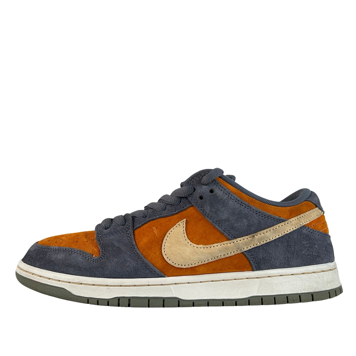 HF3063 002 Nike SB Dunk Low Light Carbon Monarch [USED] - 10.5 M (Used) (Replace Box)