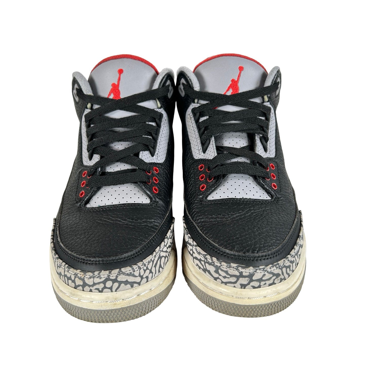 854262 001 Jordan 3 Black Cement 2018 [USED] - 8.5 M (Used4)