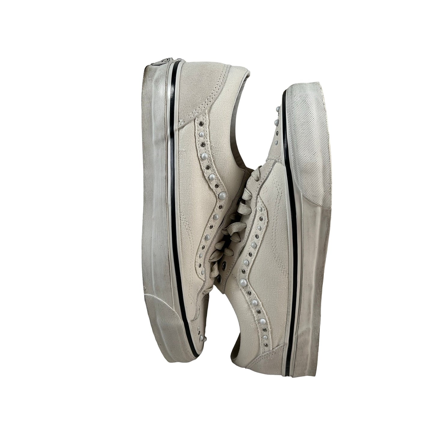 VN000E8VCCZ Vans OTW Old Skool 36 Pearlized Pack Marshmallow [USED] - 12 M (Used)