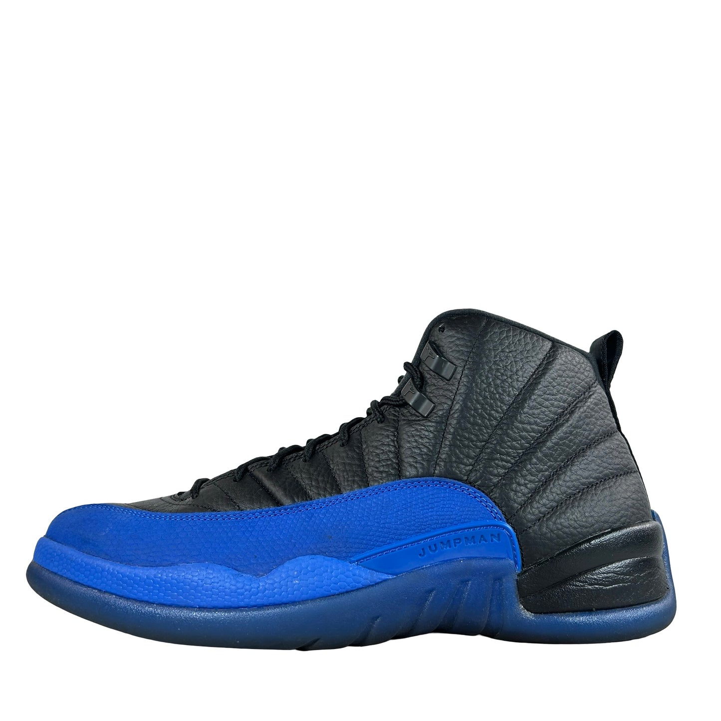 130690 014 Jordan 12 Retro Black Game Royal [USED] - 10.5 M (Used)
