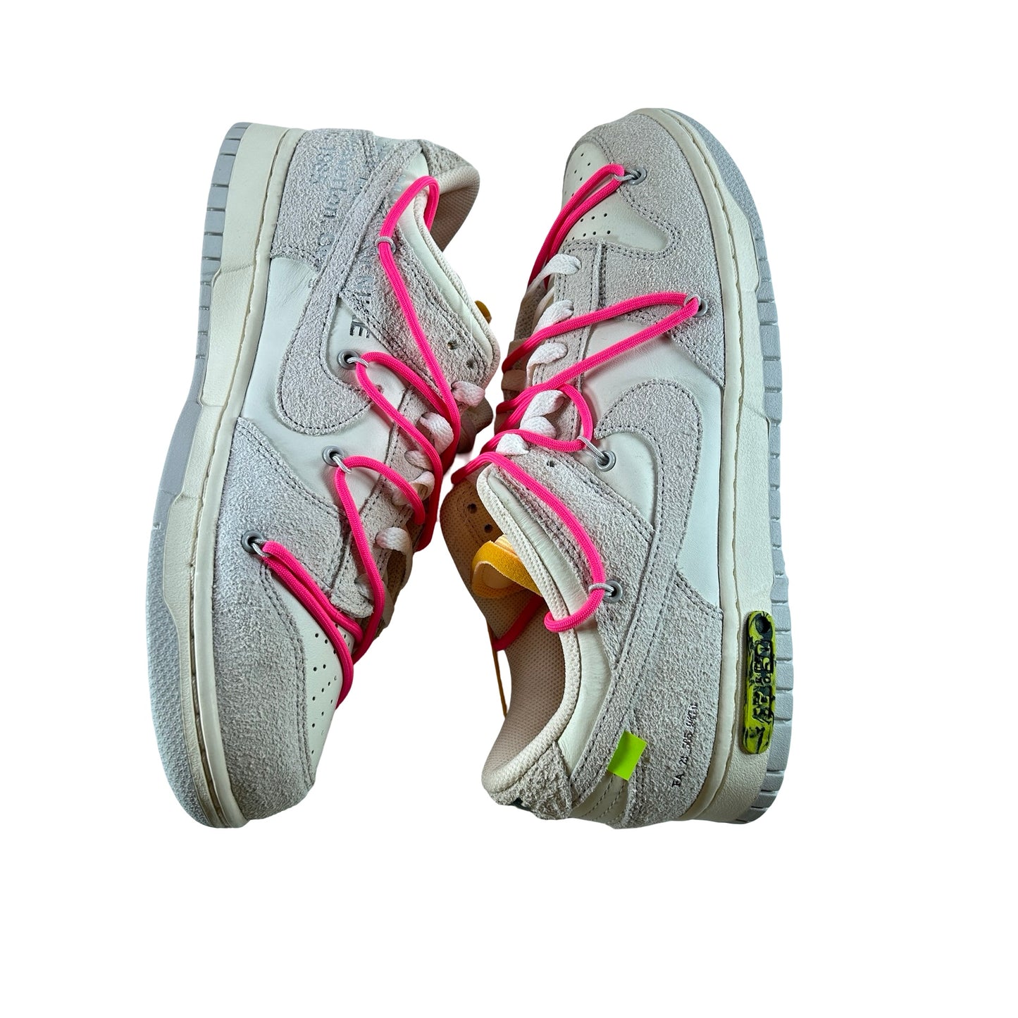 DJ0950 117 Nike Dunk Low Off-White Lot 17 [CONDITIONAL] - 10 M (Marks on inner insole) (Replace Box)