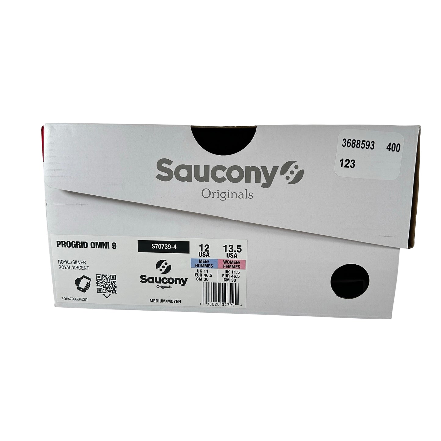 S70739-4 Saucony ProGrid Omni 9 OG Royal Silver [USED] - 12 M (VNDS)
