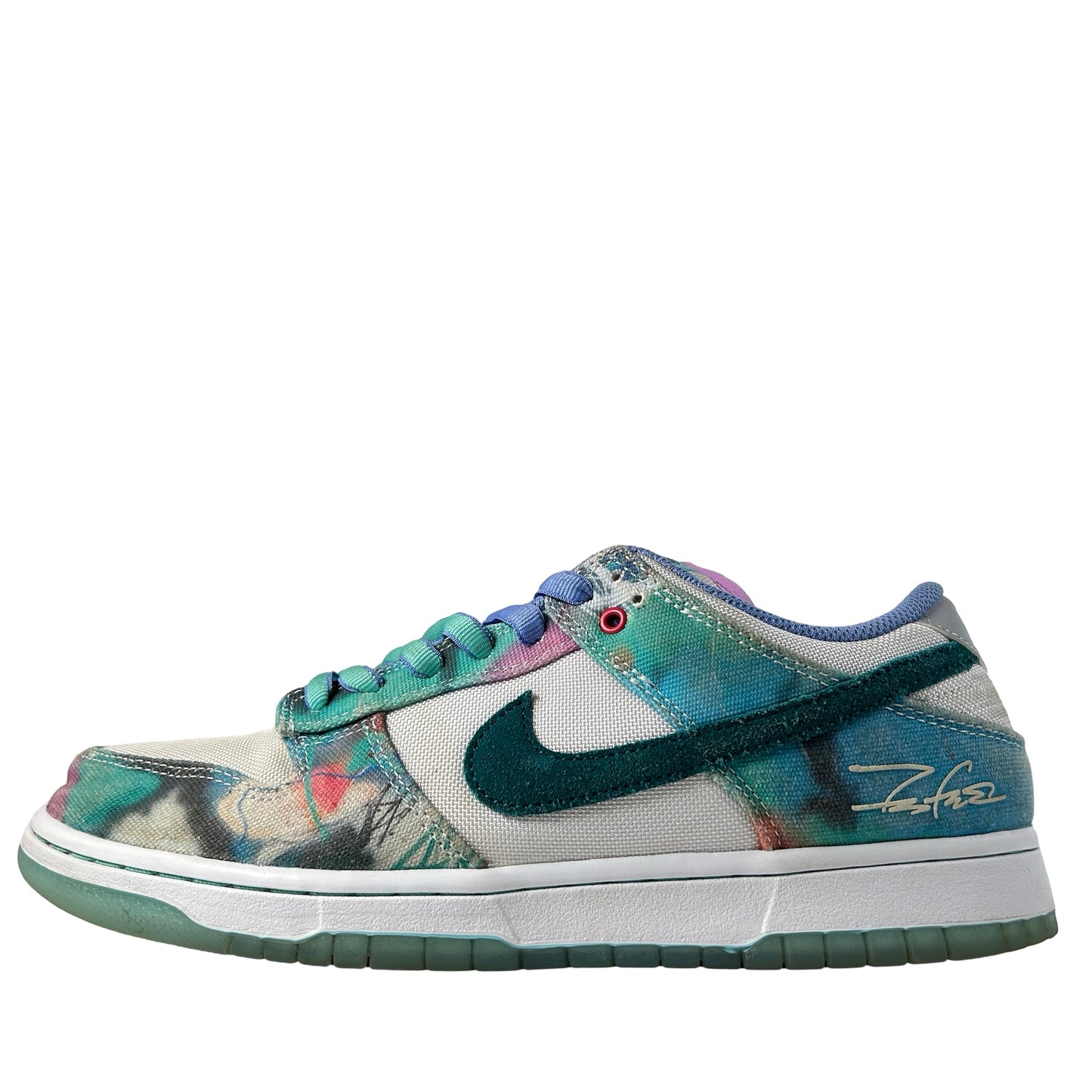 HF6061 400 Nike SB Dunk Low Futura Laboratories Bleached Aqua [USED] - 9.5 M (Used2)