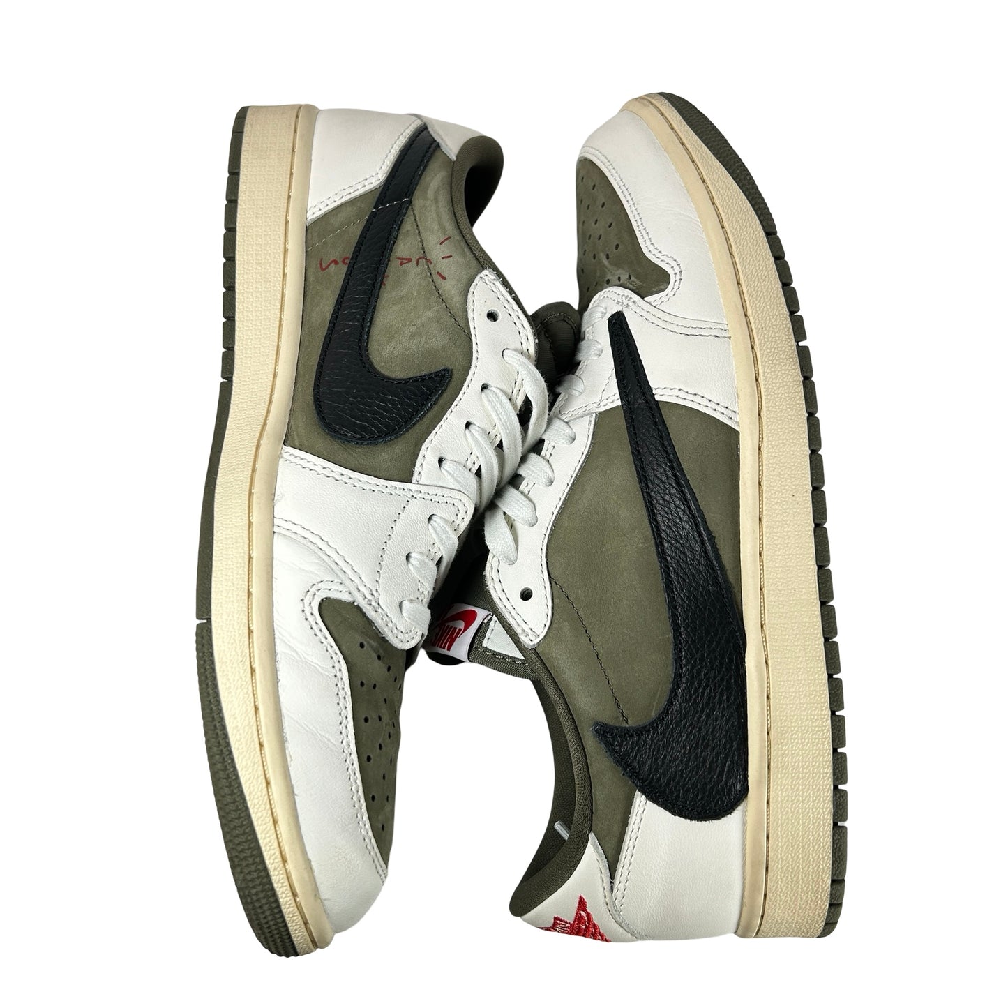 DM7866 200 Jordan 1 Retro Low OG SP Travis Scott Medium Olive [USED] - 10 (Used)