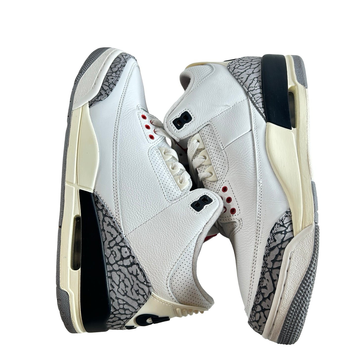 DN3707 100 Jordan 3 Retro White Cement Reimagined [USED] - 9.5 M (Used24)
