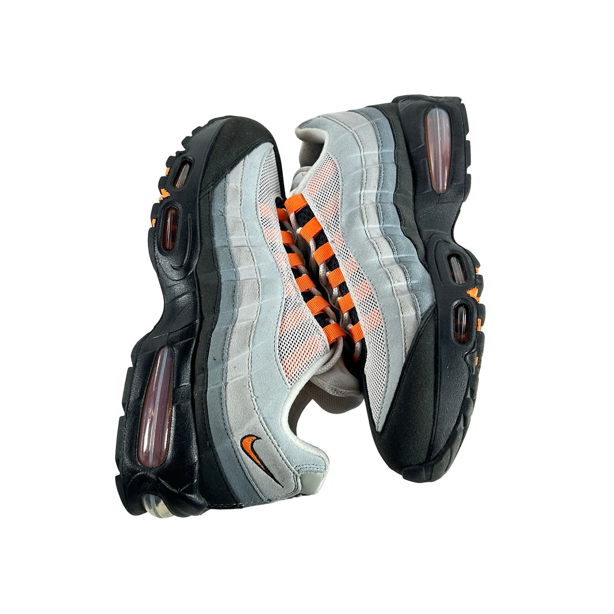 HM4740 005 Nike Air Max 95 OG Big Bubble Bright Mandarin (2025) [USED] - 9 M (Used5)