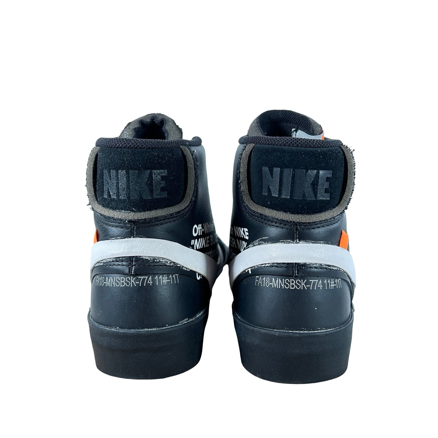 AA3832 001 Nike Blazer Off-White Black [USED] - 11 M (Used) (Replace Box)