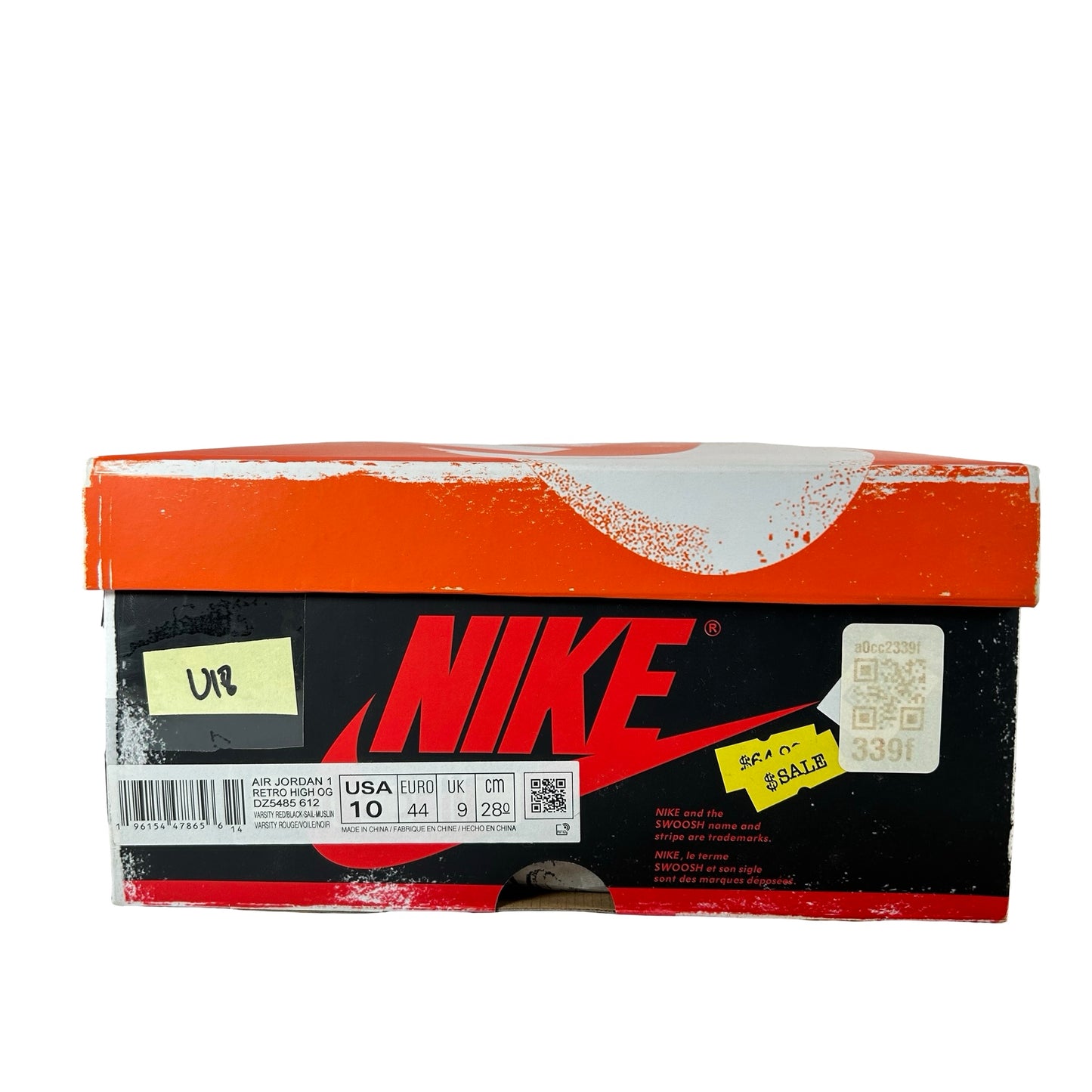 DZ5485 612 Jordan 1 Retro High OG Chicago Lost and Found [USED] - 10 M (Used18)