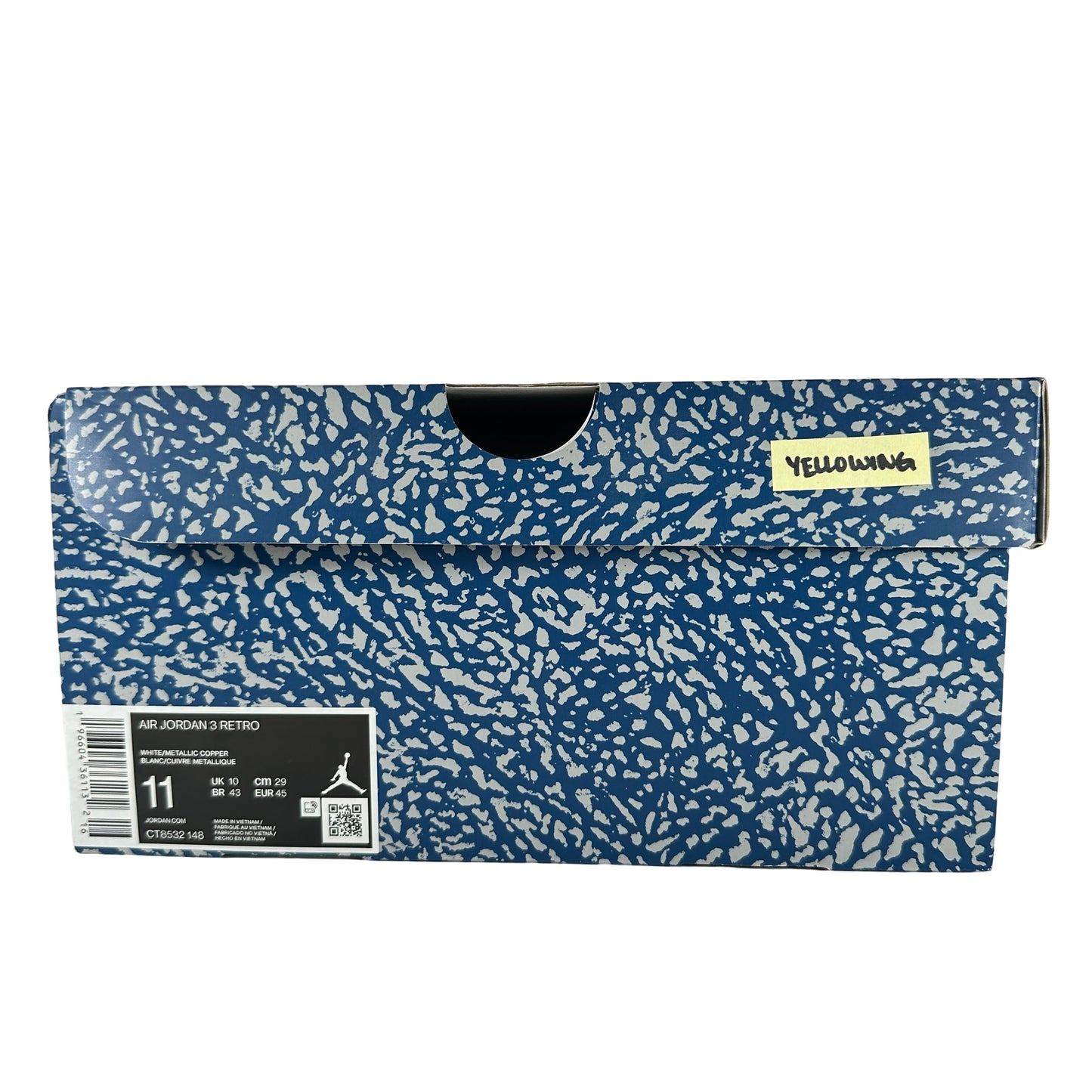 CT8532 148 Jordan 3 Retro Wizards [CONDITIONAL] - 11 M (Yellowing)