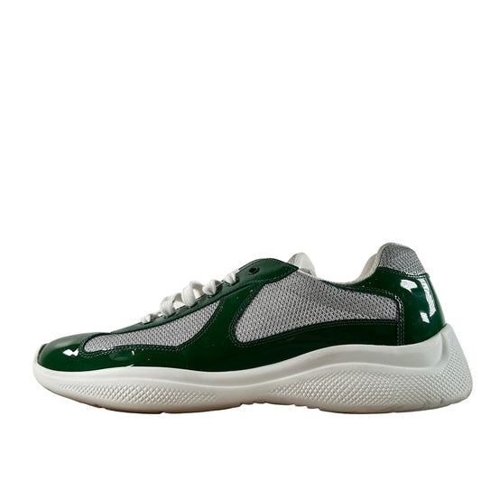 Prada America's Cup Green Silver [USED] - PRADA 10 / 11 US M (Used) (No Box)
