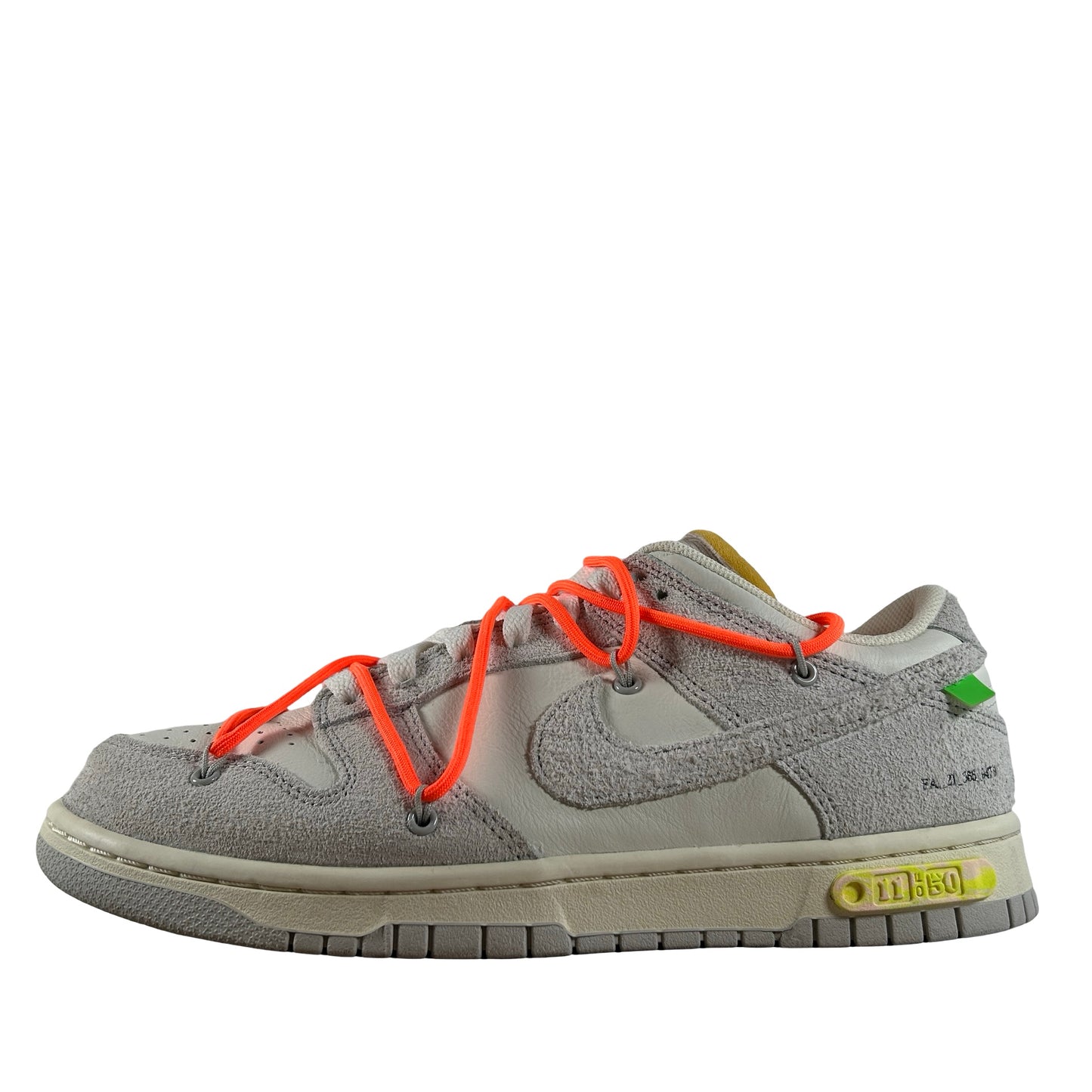 DJ0950 108 Nike Dunk Low Off-White Lot 11 [USED] - 9.5 M (Used)