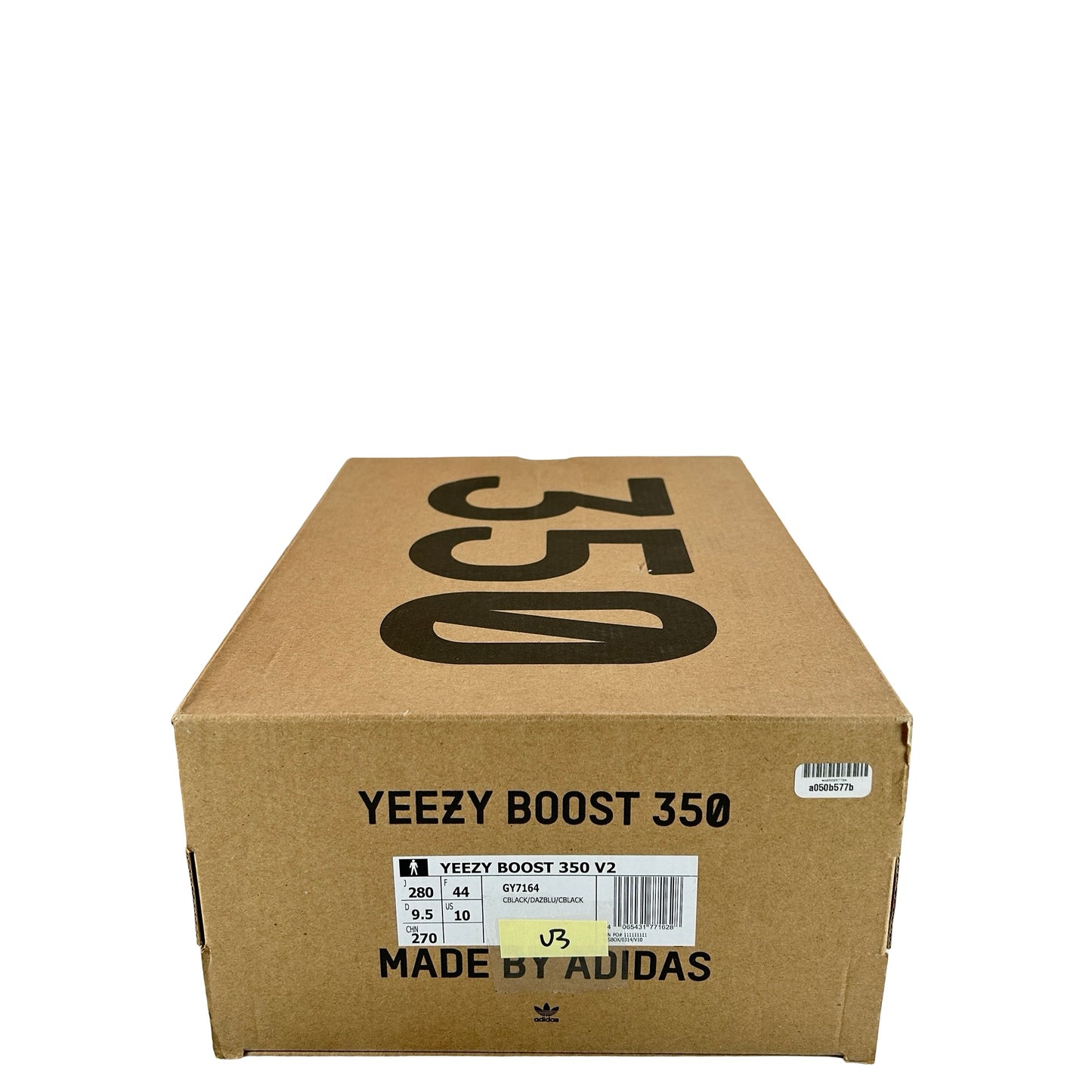 GY7164 Adidas Yeezy Boost 350 V2 Dazzling Blue [USED] - 10 M (Used3)