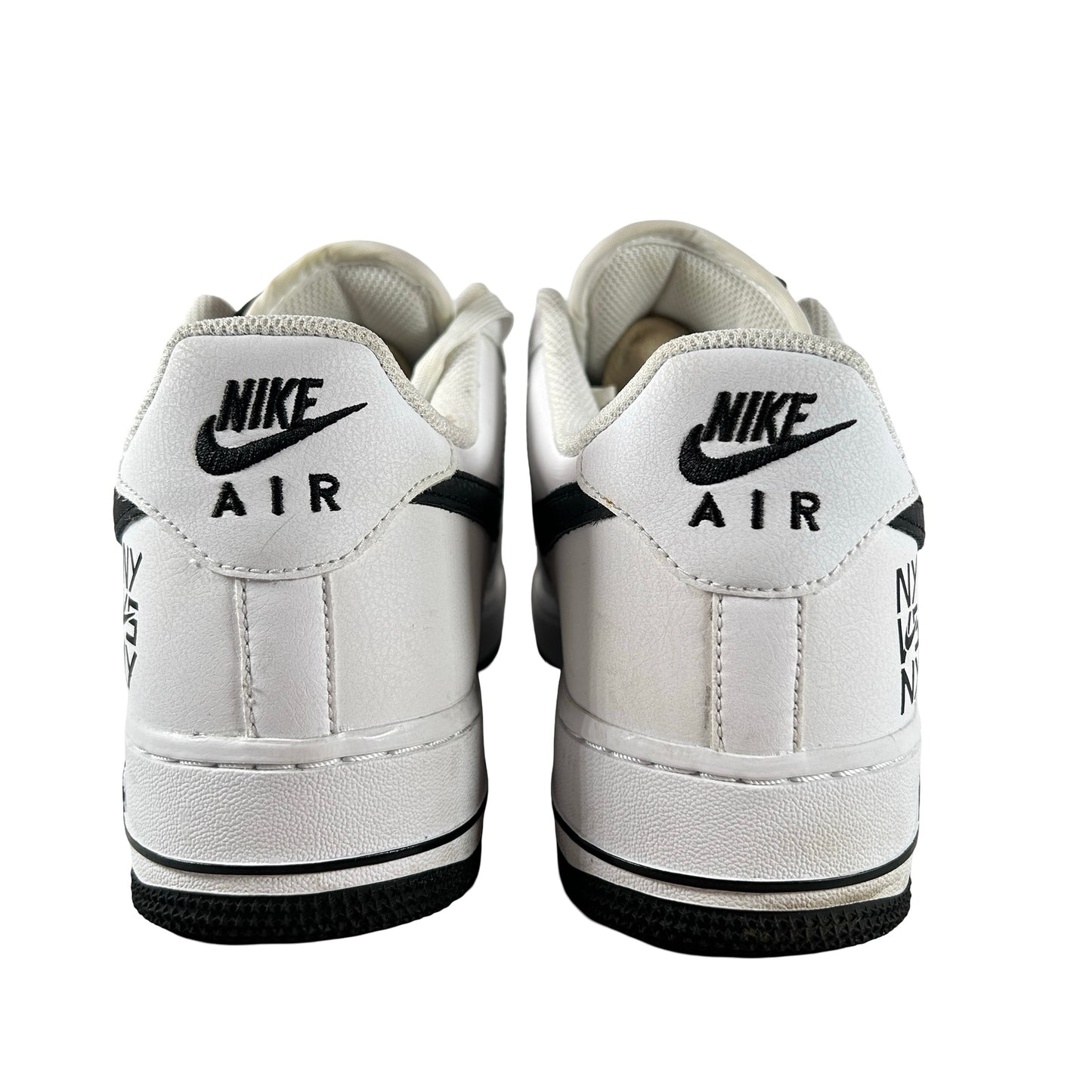 CW7297 100 Nike Air Force 1 Low NY vs. NY White Black (2020) [USED] - 9 M (Used)